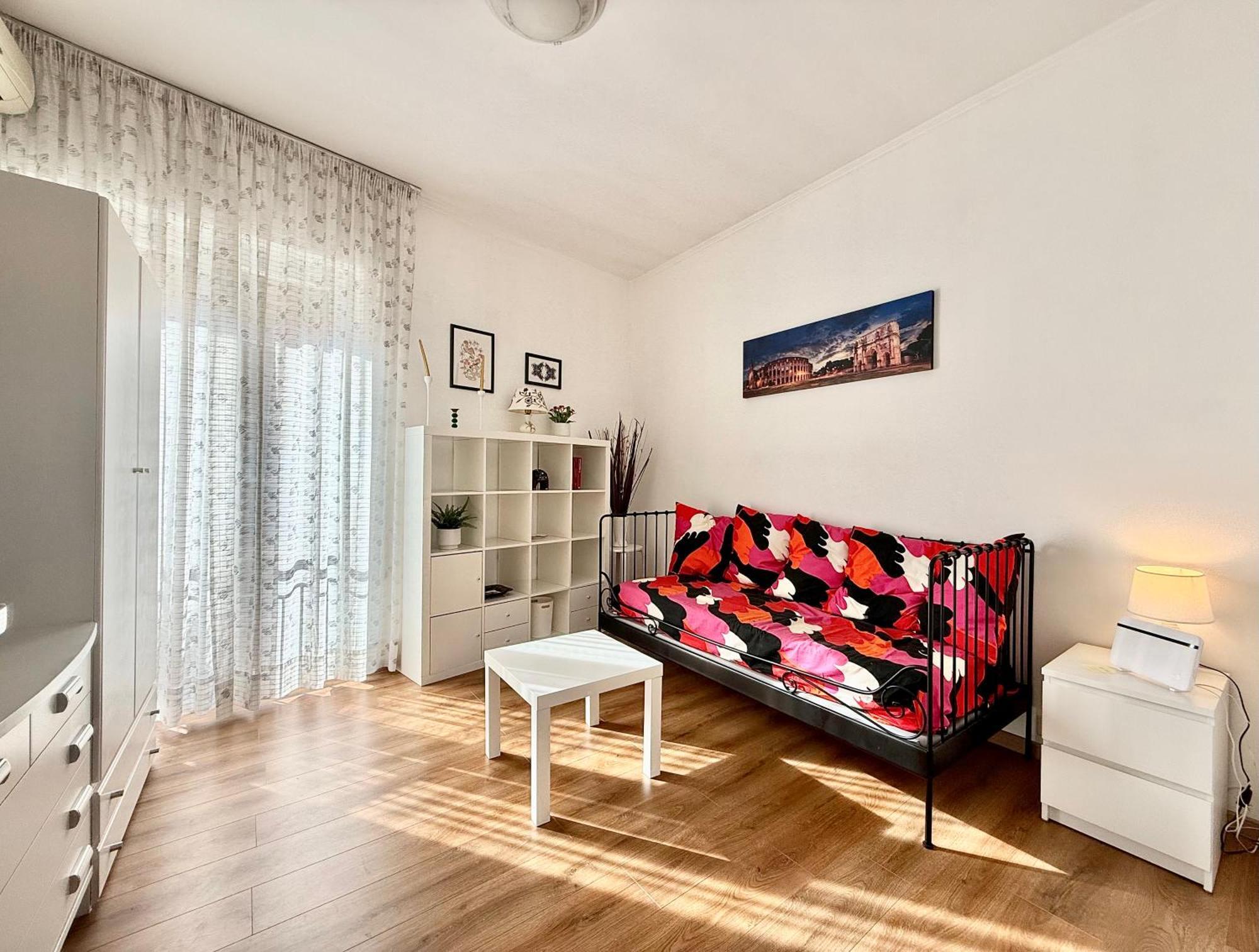 5 Min Da Metro San Paolo Appartement Rome Buitenkant foto